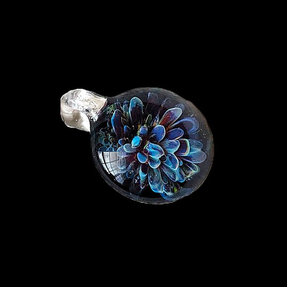 Handmade Glass Pendant NWOT - Picture 3 of 5